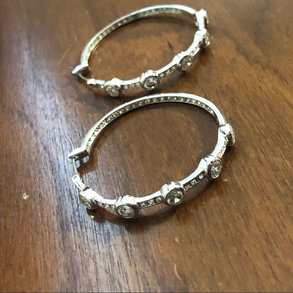 Juicy Couture rhinestone earrings